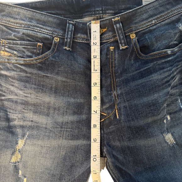Diesel SadDo Slim Straight Distressed Jeans W26 L32 - Picture 8 of 15